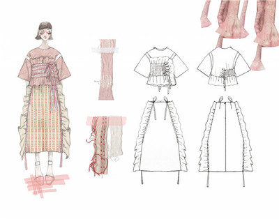 舊金山藝術(shù)大學(xué)服裝設(shè)計MFA作品集 創(chuàng)意、工藝與概念的先鋒表達